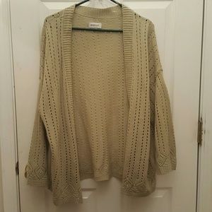 Tan Cardigan